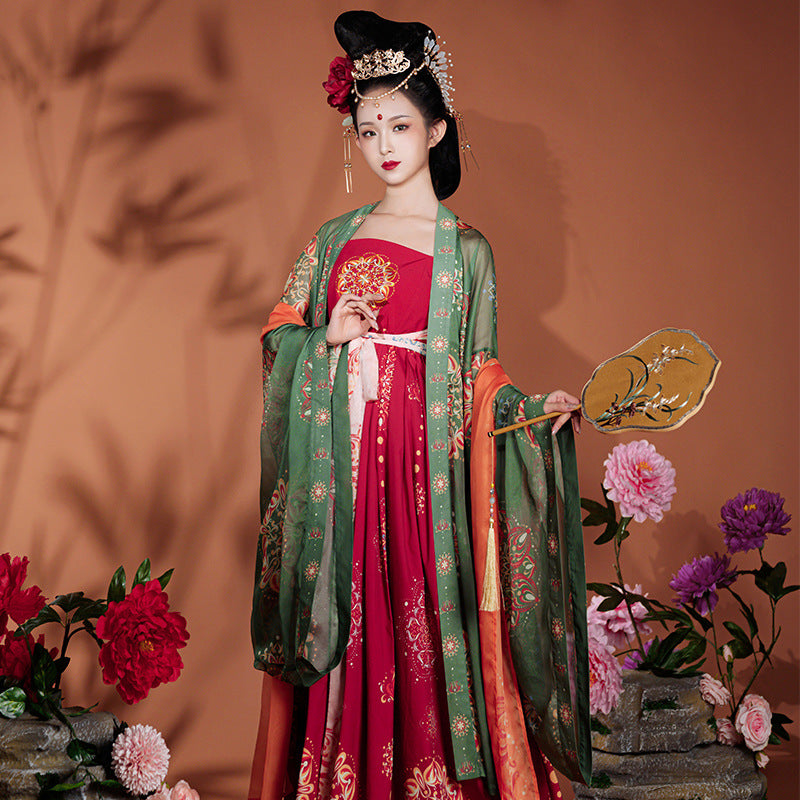 Original Willow Firework Fog Hanfu