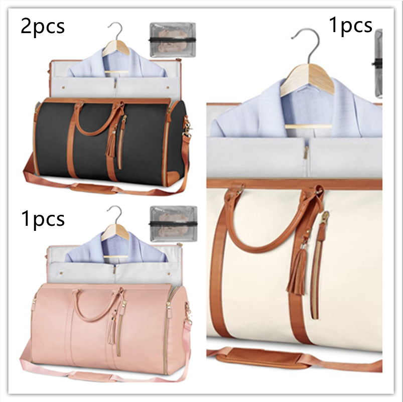 Sac de voyage grande capacité pour femme Sac à main Sac de costume pliant Sacs fourre-tout étanches pour vêtements
