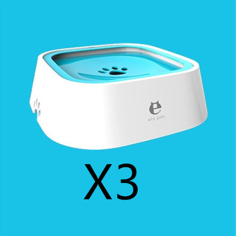 1,5L Katzen-Hunde-Wassernapf, schwimmende Schale für unterwegs, Anti-Überlauf-Wasserspender, Trinkbrunnen für Haustiere, ABS&PP Hundezubehör