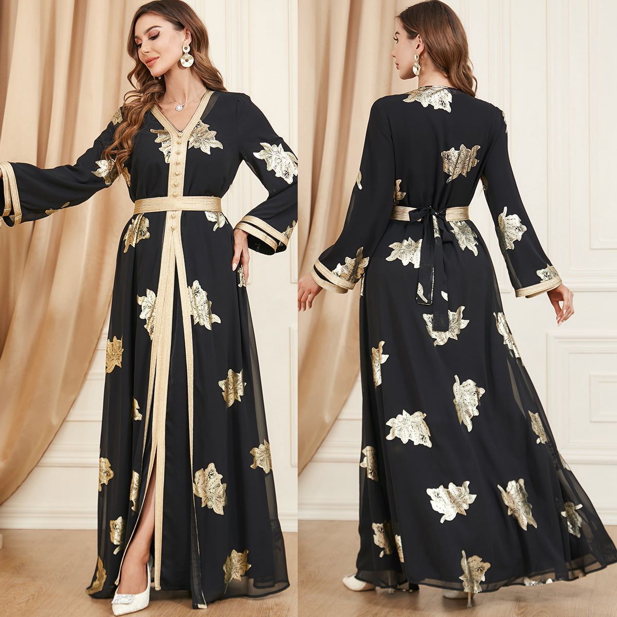 Zweiteiliges Kleid für muslimische Frauen aus dem Nahen Osten