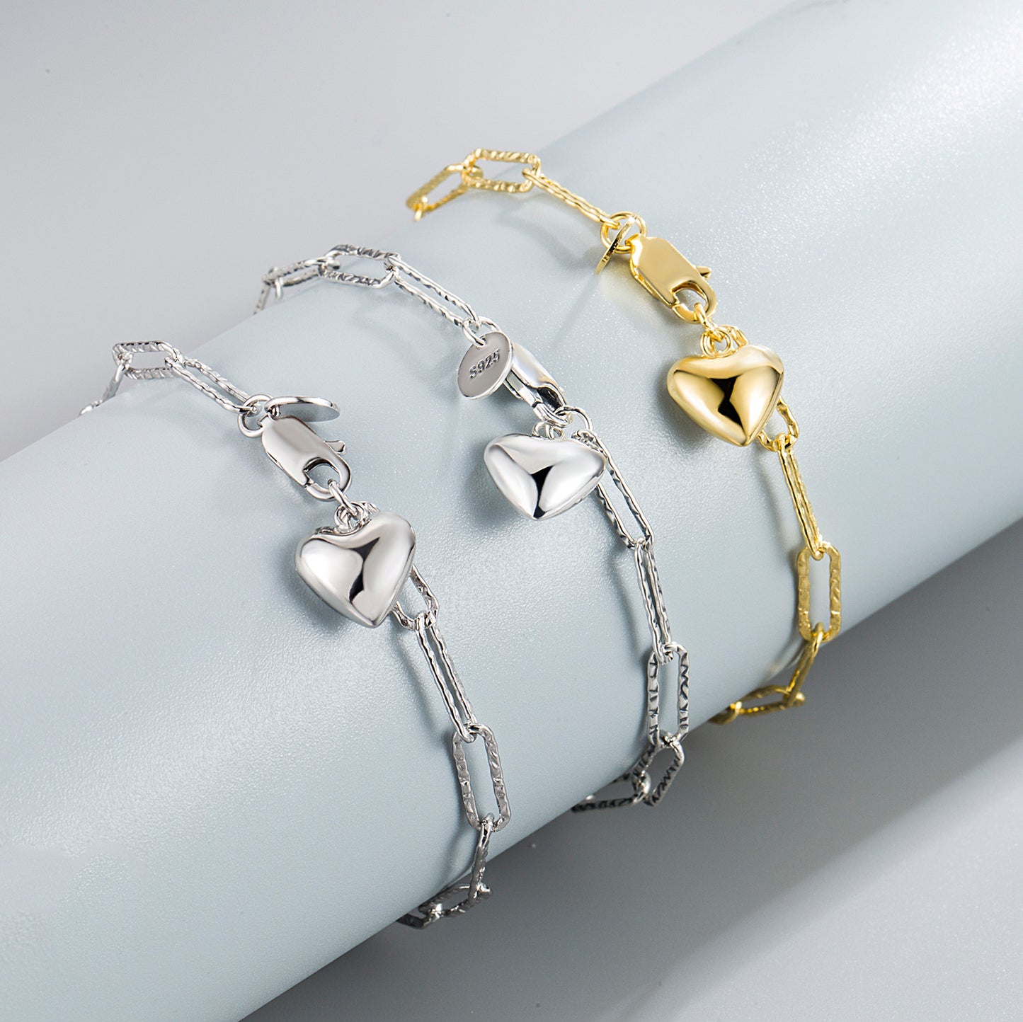 Damen Armband Herz aus 925er Sterlingsilber