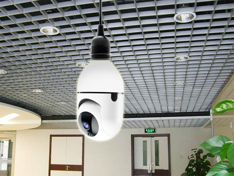Glühbirne Schüttelkopf-Maschine Yilot APP Drahtlose WLAN-Kamera Heimüberwachung