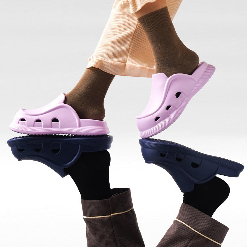 Baotou Dicke Unterseite Mode Hausschuhe Oberbekleidung Home Schuhe EVA rutschfeste Casual Strandschuhe