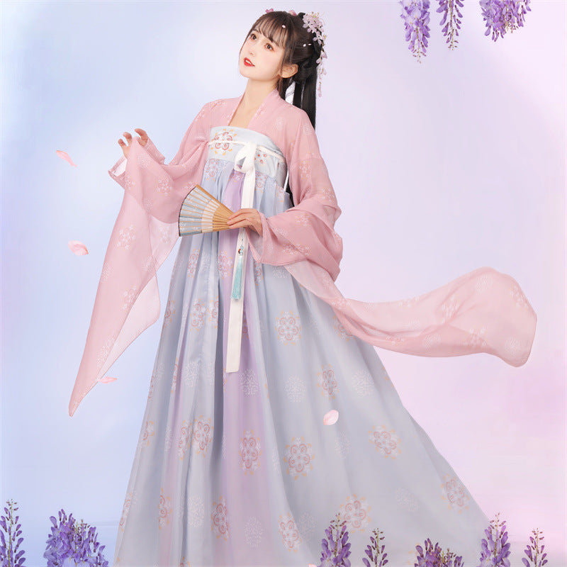 Women's Chest-length Skirt And Elegant Hanfu Suit