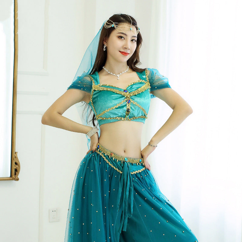 Cosplay Kostüm Damen Bauchtanz Performance Kostüm