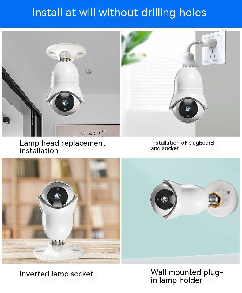 Elegant Dual Band Outdoor Night Vision High Definition Light Bulb Mon