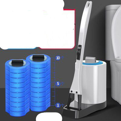 Trendy Toilet Brush Without Dead Angle Cleaning Toilet Brush Disposab