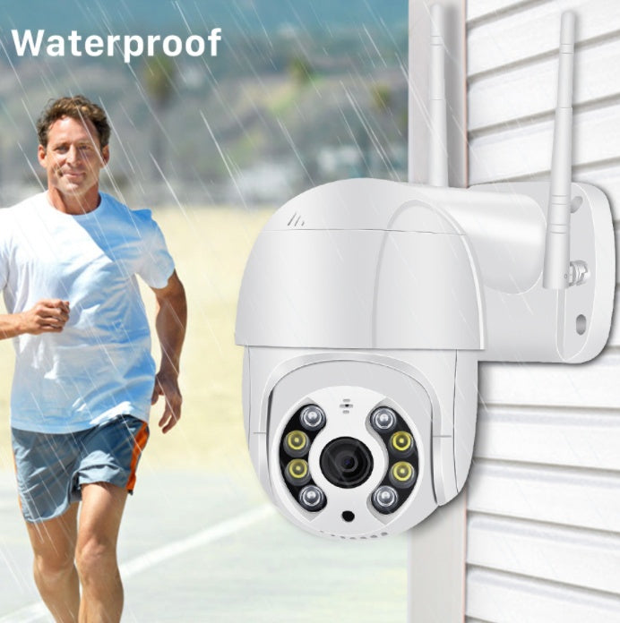 Elegant Cross Border New Wireless Wifi Surveillance Camera Dual Light