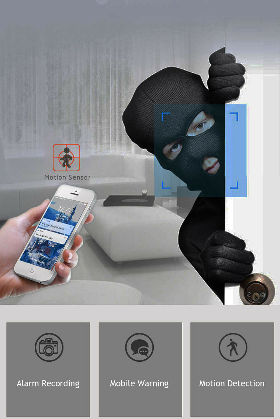 Trendy Wifi Wireless Cctv Ip Camera Home Security Monitor for Modern