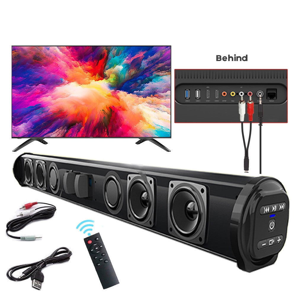 Kabellose Bluetooth-Soundbar für das Heimkino