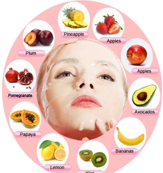 Machine à Masque Facial Traitement Facial Bricolage Automatique Fruits Légumes Naturels Collagène Usage Domestique Soins de la Peau Beauté SPA