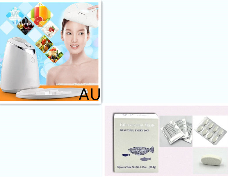 Machine à Masque Facial Traitement Facial Bricolage Automatique Fruits Légumes Naturels Collagène Usage Domestique Soins de la Peau Beauté SPA