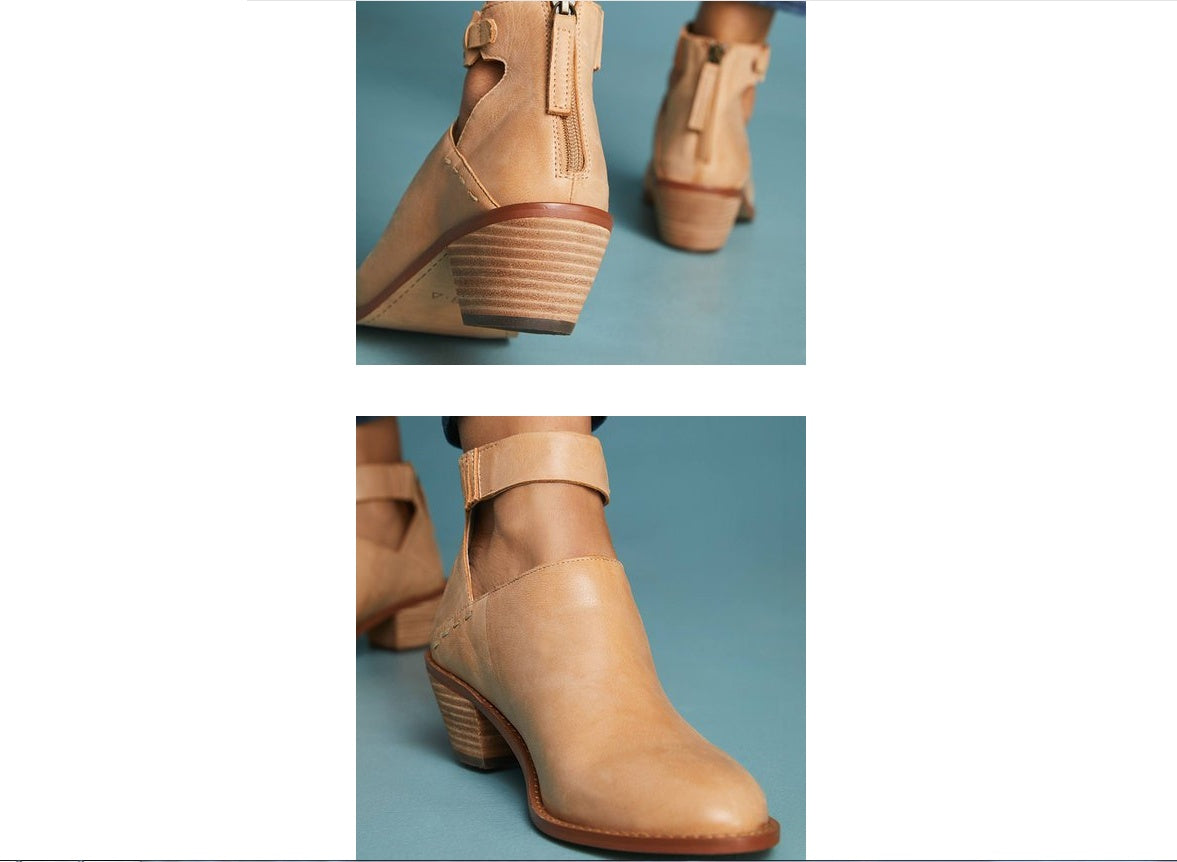 Frauen Cut Out Booties Schnalle Strap Zurück Zipper Leder Knöchel Casual Stiefel Weibliche Schuhe Calzado Mujer