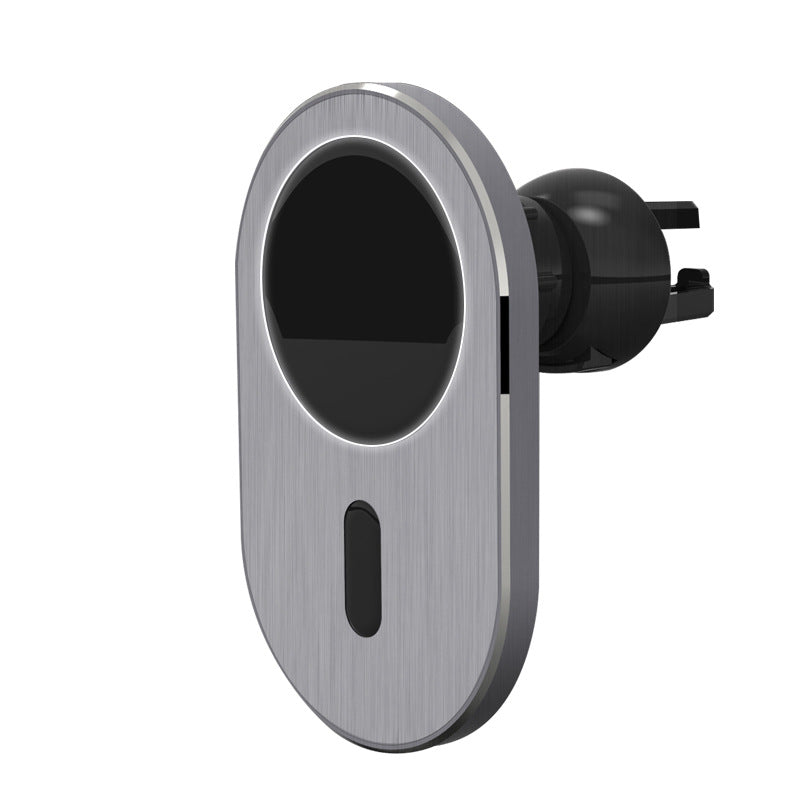 Kompatibel mit Apple, kabelloses magnetisches Auto-Ladegerät MagSafe, magnetisches kabelloses Ladegerät