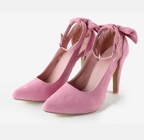 High Heels mit Schleife
