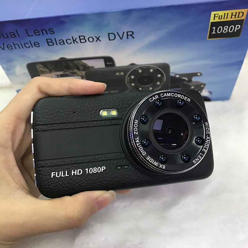 Trendy Hd Night Vision Driving Motion Detection Front And Rear Record