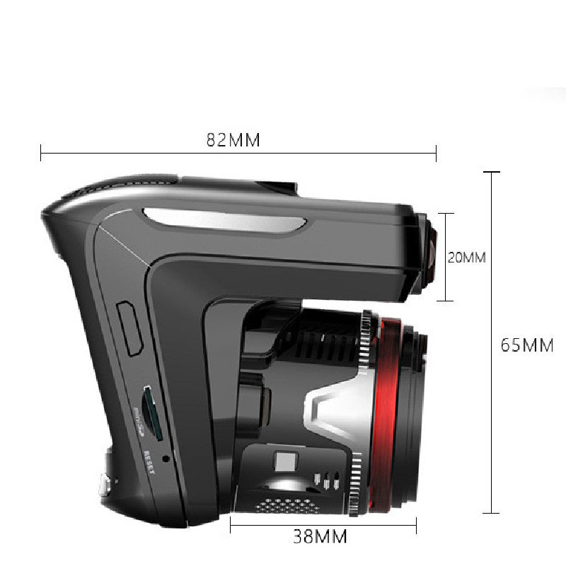 HD Auto Kamera DVR Dashcam Recorder Laser Geschwindigkeitsdetektor G-Sensor Videorecorder Dashcam mit Nachtsicht