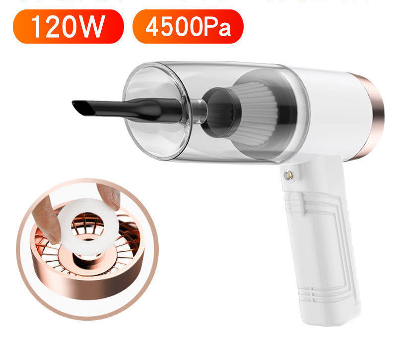 Leistungsstarker Mini Auto Staubsauger - Auto Dual-Power
