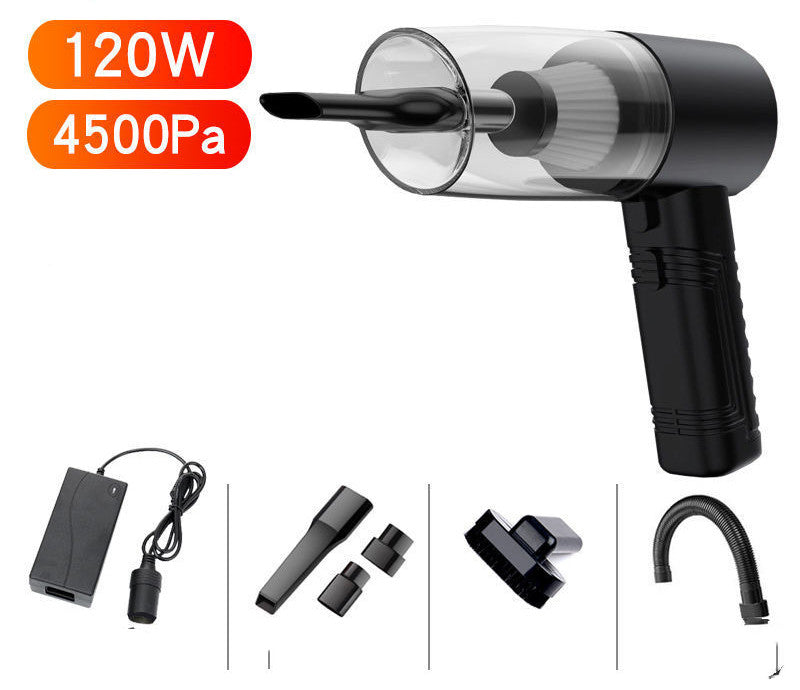 Leistungsstarker Mini Auto Staubsauger - Auto Dual-Power
