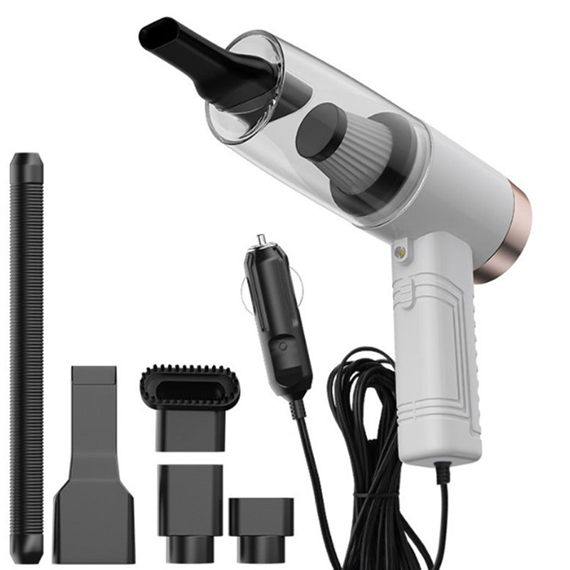 Leistungsstarker Mini Auto Staubsauger - Auto Dual-Power