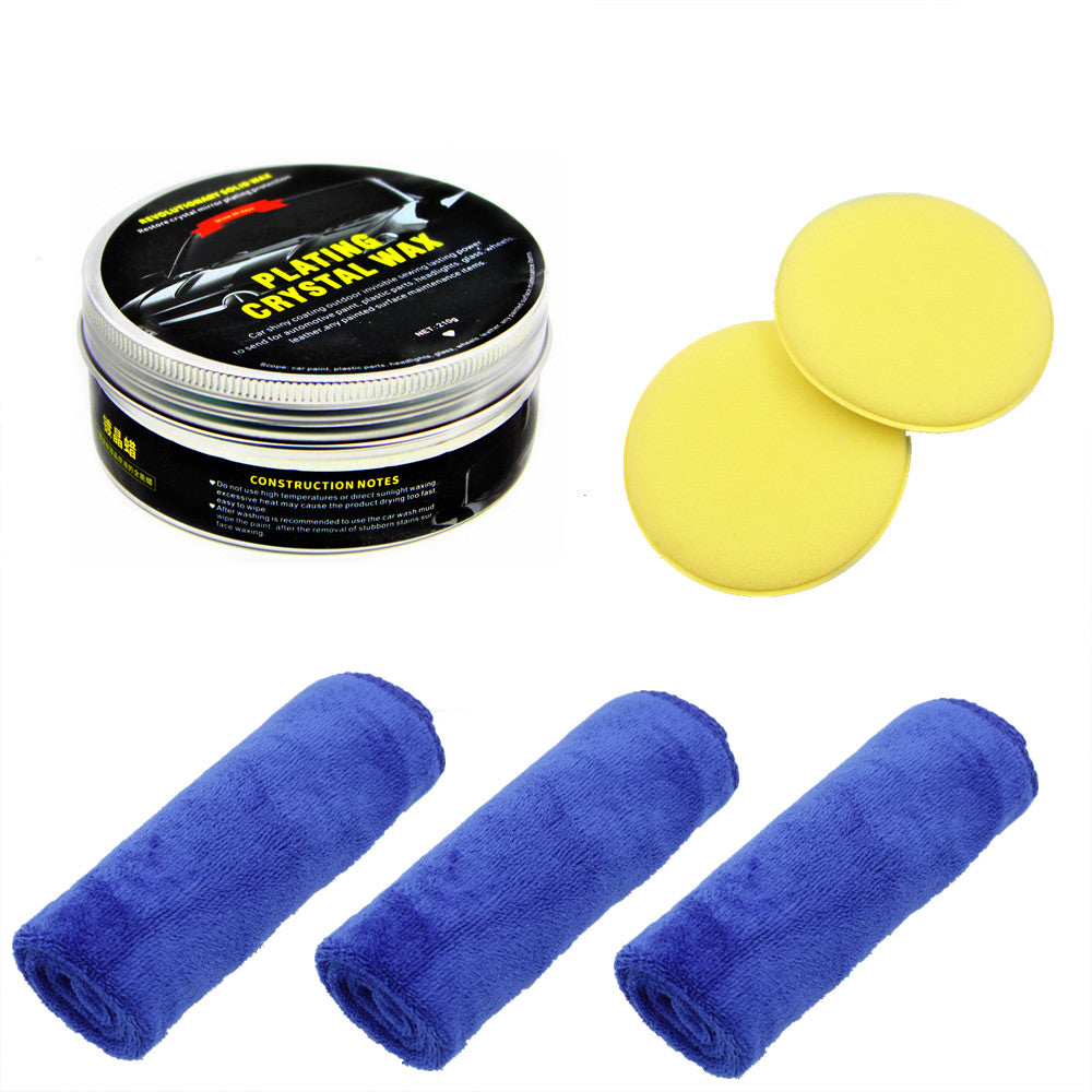 Cire Voiture Diamant Cristal Cire Noire Revêtement Cire Lustrage Polissage Cire Dure Cristal Étanche