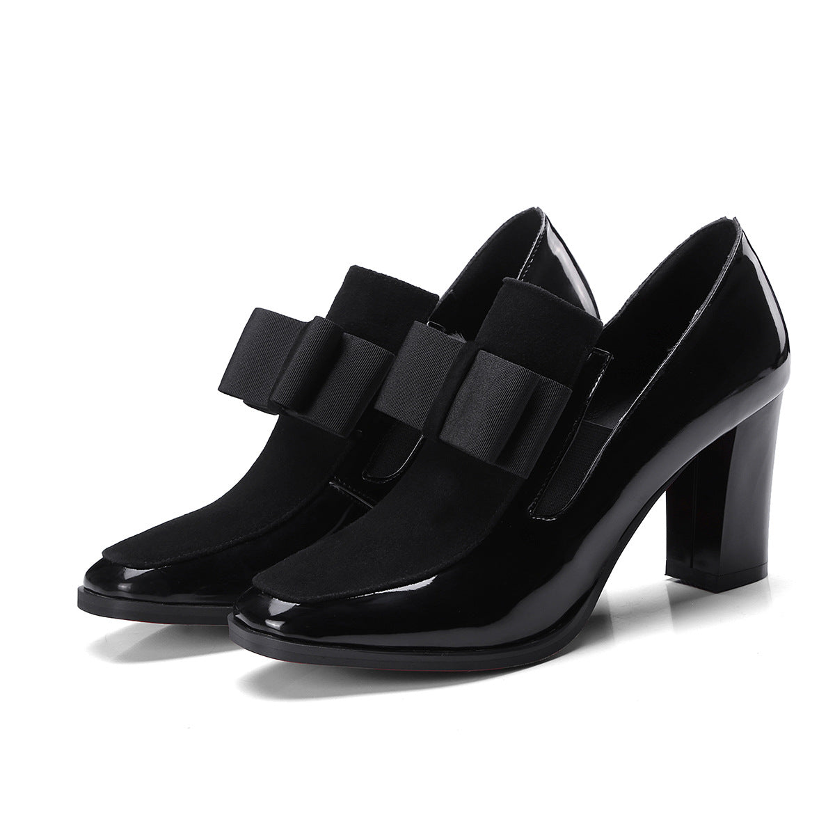 Chaussures à talons épais pour femme, nouvelles chaussures de printemps, grandes tailles 40 à 43