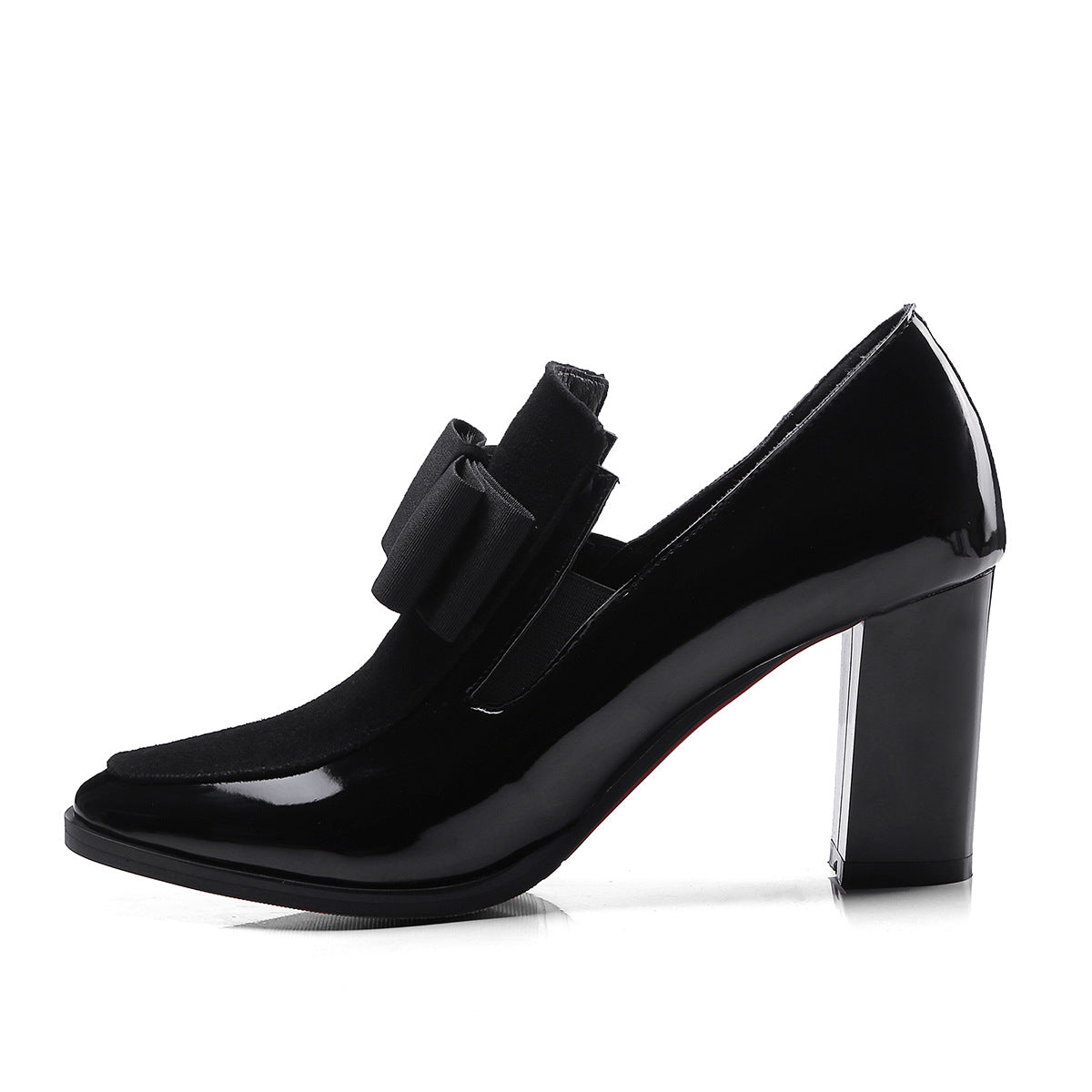 Chaussures à talons épais pour femme, nouvelles chaussures de printemps, grandes tailles 40 à 43