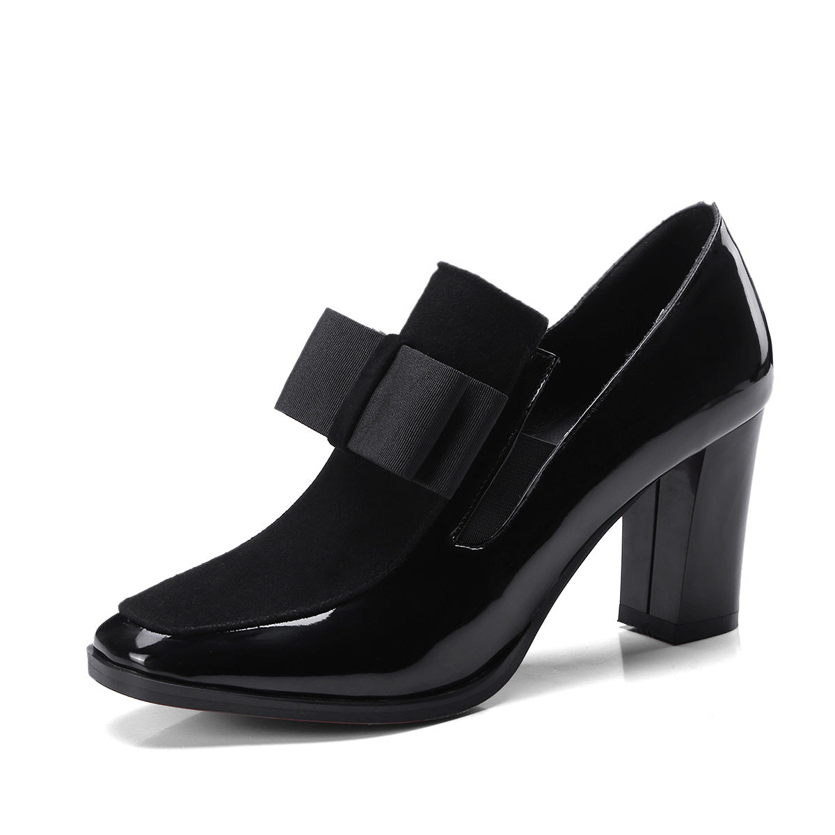 Chaussures à talons épais pour femme, nouvelles chaussures de printemps, grandes tailles 40 à 43