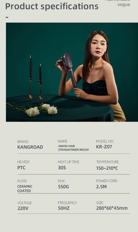 Haarglätter-Bürste Haarstyling-Tools Andere Friseursalon-Ausrüstung Transferdruck-Oberfläche
