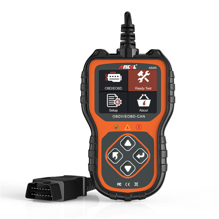 Ancel AS200 OBD2 Scanner Diagnosegerät Motorprüfgerät Auslandsversion Mehrsprachig