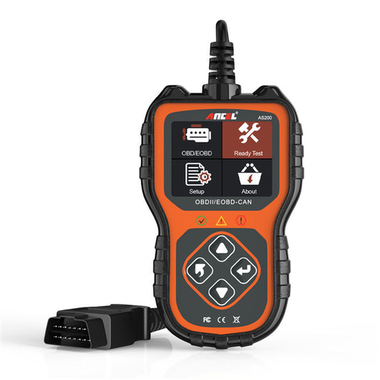 Ancel AS200 OBD2 Scanner Diagnosegerät Motorprüfgerät Auslandsversion Mehrsprachig
