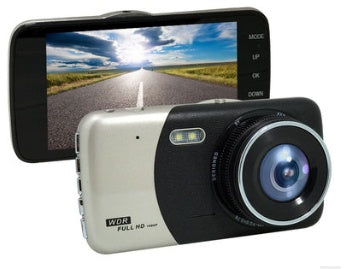 4-Zoll L55 Dual-Linsen-Dashcam, Auto HD Nachtsicht 1080P Jerry 5601, Rückfahrbild IPS