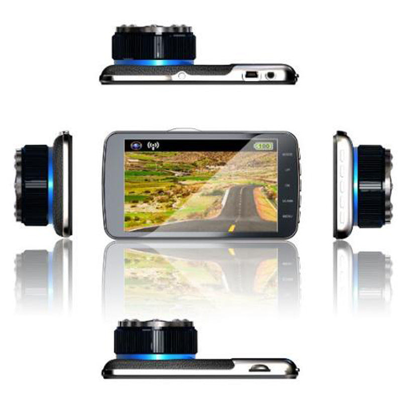 4-Zoll L55 Dual-Linsen-Dashcam, Auto HD Nachtsicht 1080P Jerry 5601, Rückfahrbild IPS