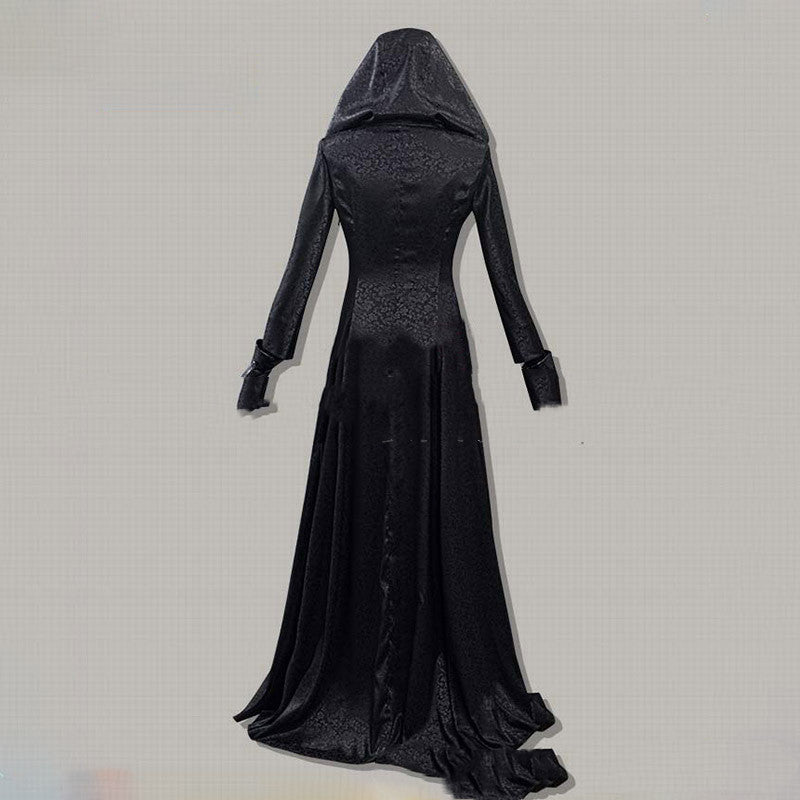 Stylish Evil Village Cosplay Costume Vampire Lady Dress Outfits Hallo