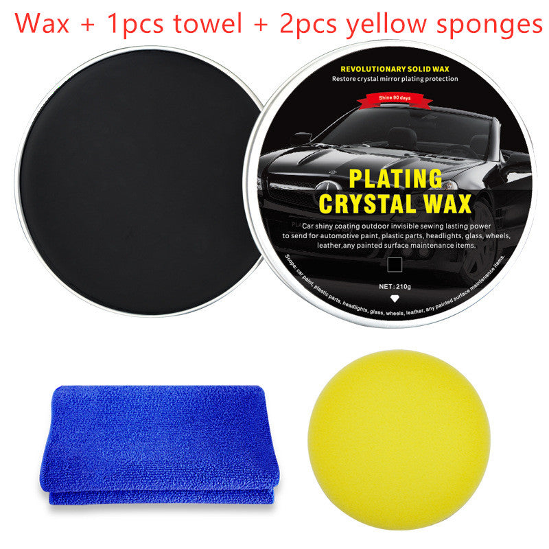 Cire Voiture Diamant Cristal Cire Noire Revêtement Cire Lustrage Polissage Cire Dure Cristal Étanche