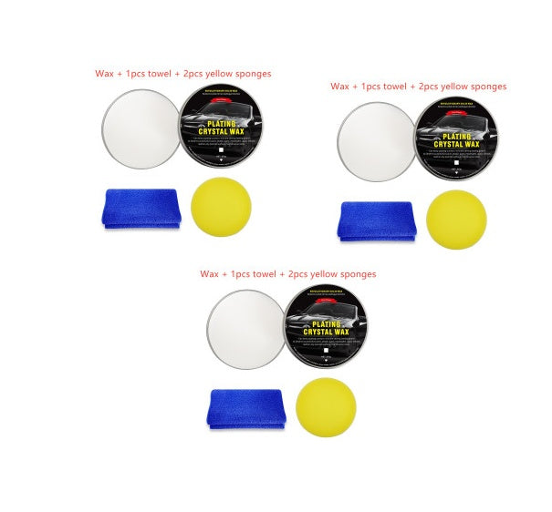 Cire Voiture Diamant Cristal Cire Noire Revêtement Cire Lustrage Polissage Cire Dure Cristal Étanche