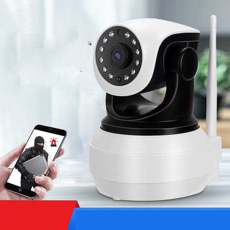 Moniteur Bébé Domestique sans Fil à 360 Degrés, Caméra Panoramique WiFi Inclinable et Panoramique