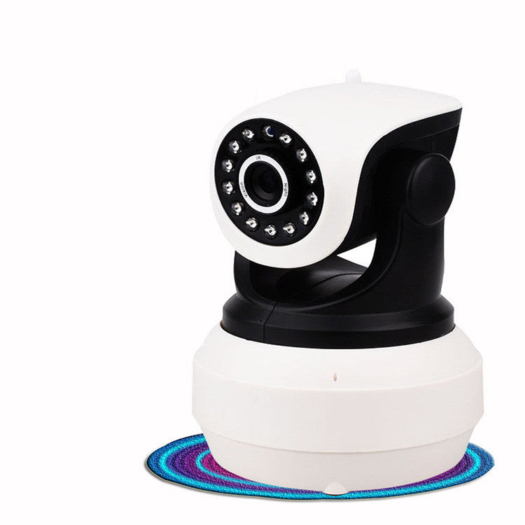 Moniteur Bébé Domestique sans Fil à 360 Degrés, Caméra Panoramique WiFi Inclinable et Panoramique