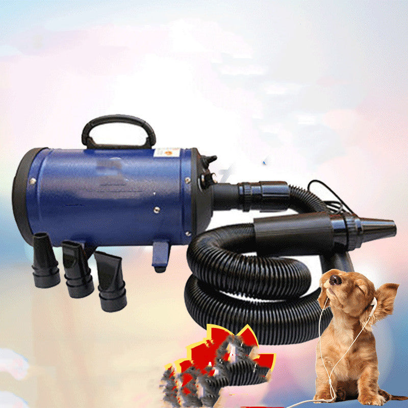 Sèche-Poils pour Animaux 2800W, Outils de Toilettage pour Chiens et Chats, Souffleur à Vent Rapide