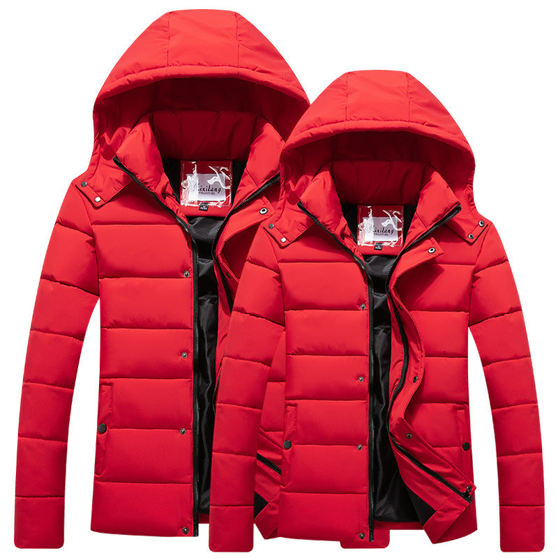 Men And Women Couples Down Padded Jacket Winter New Thick Padded Jacket Casual Men's Padded Jacket