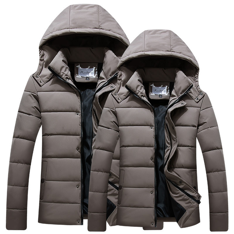 Men And Women Couples Down Padded Jacket Winter New Thick Padded Jacket Casual Men's Padded Jacket