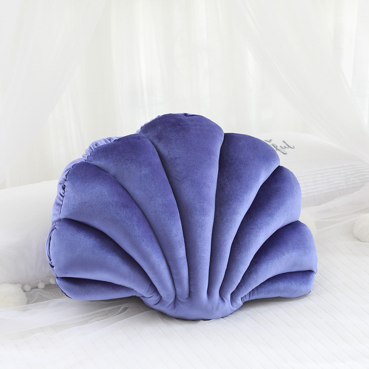 Modern Simulation Shell Pillow Cushion Doll Nap Pillow for Cozy Home