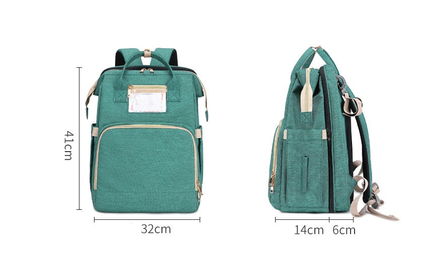 Tragbares faltbares Babybett, Multifunktionale Wickeltasche