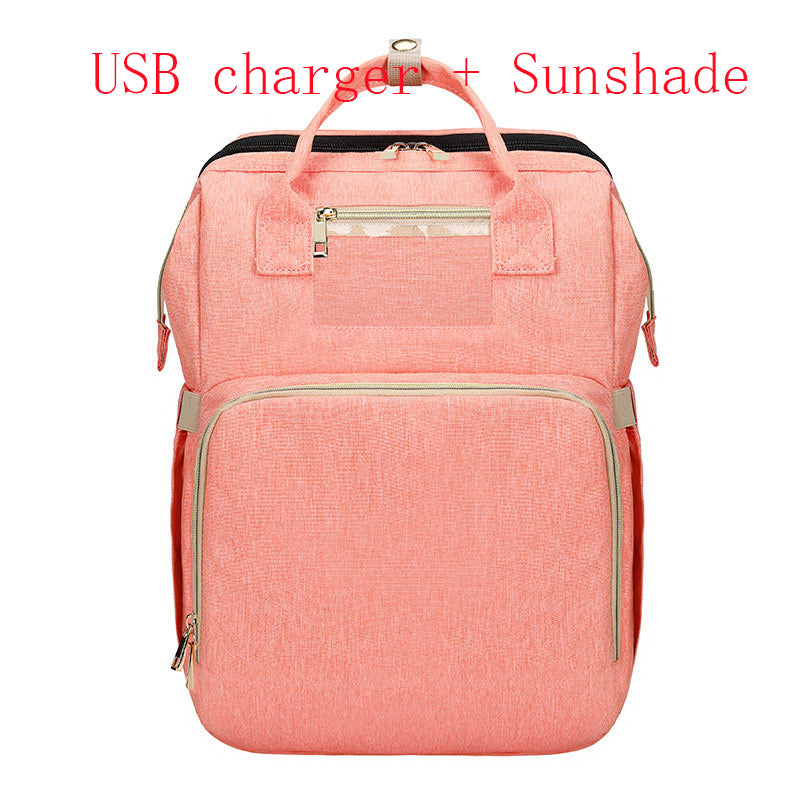Tragbares faltbares Babybett, Multifunktionale Wickeltasche