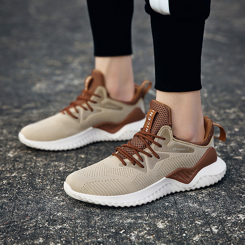 Comfortable Student Breathable Running Shoes for Daily Wear