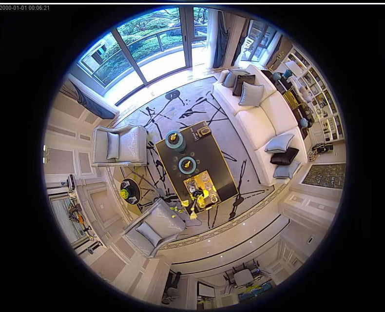 Trendy Fisheye Network Camera for Modern Living