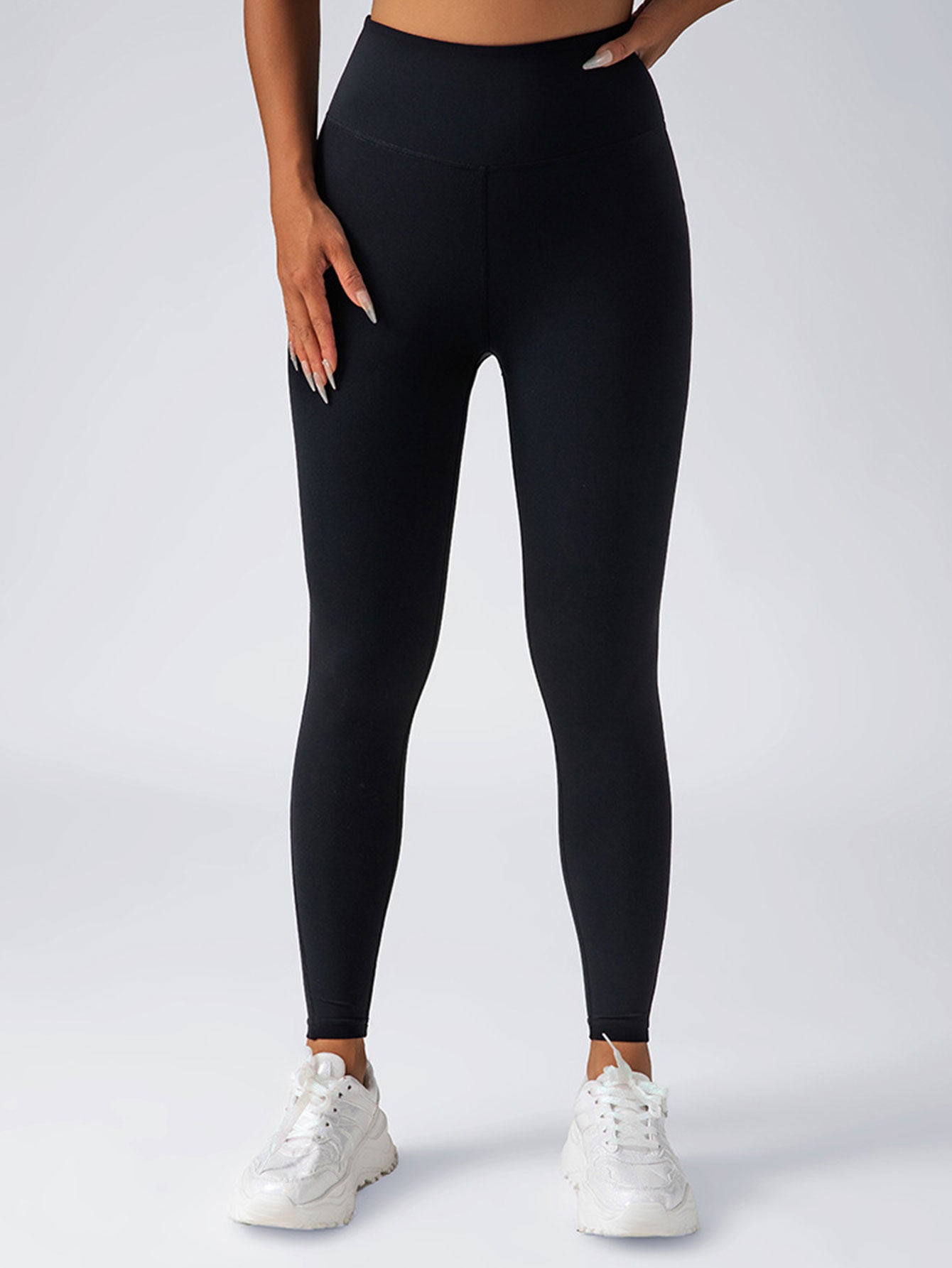 4er-Pack Trainings-Leggings für Damen mit Taschen, hoch taillierte Yoga-Hosen zur Bauchkontrolle für Workout und Laufen