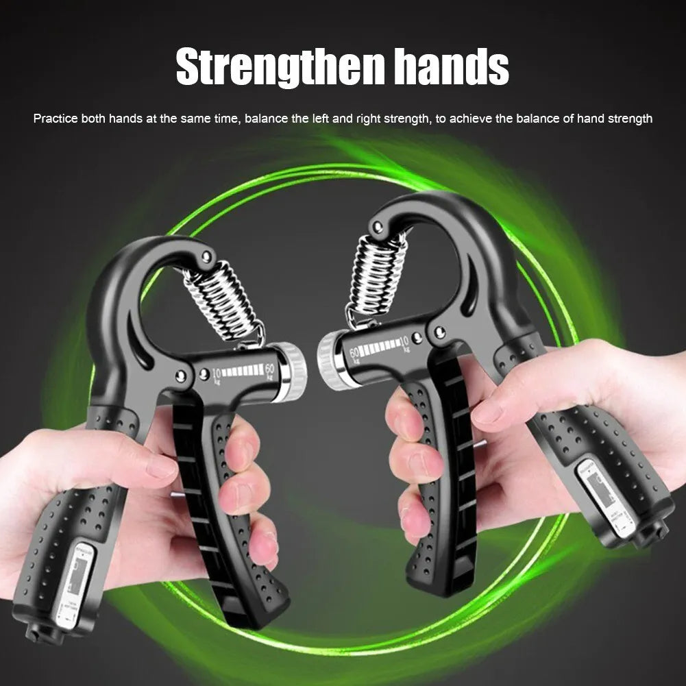 Adjustable Hand Grip Strength Trainer – Forearm & Grip Exercise Tool