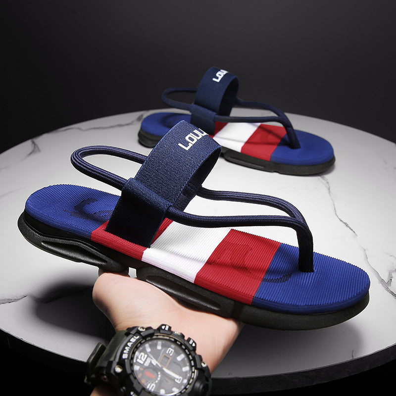 Herren Sandalen Outdoor Sport Flip Flops Komfort Casual Tanga Strandschuhe