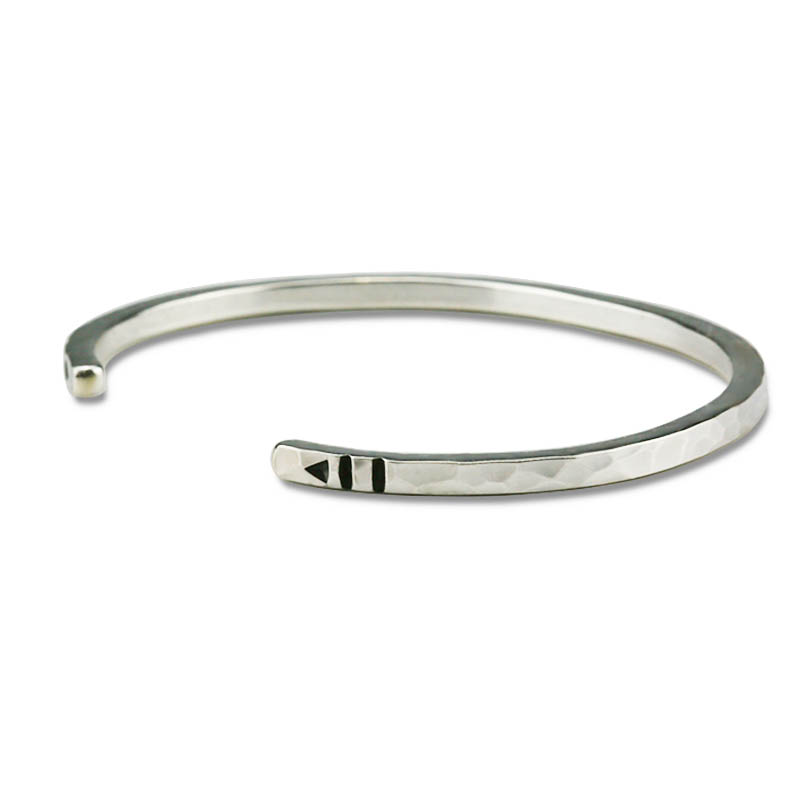 Sterling Silber S925 Damen Hammer Armband